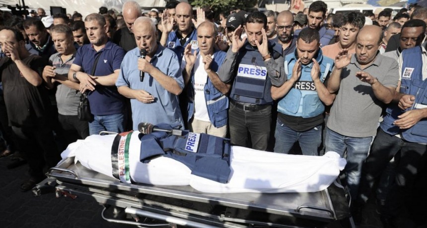  La guerra de Israel con Hamas, la más mortal para los periodistas 