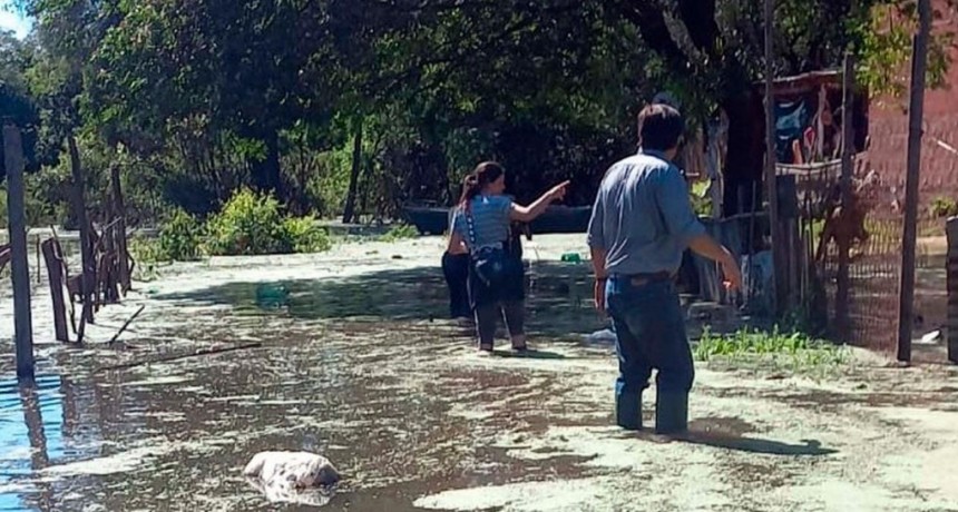  Hay más de mil evacuados por la creciente de los ríos Paraná y Uruguay 