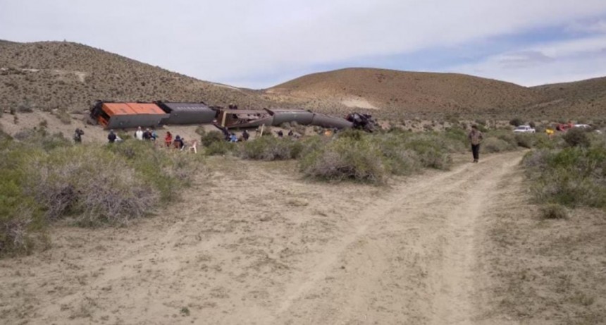  Cuatro heridos al descarrilar el histórico tren La Trochita 