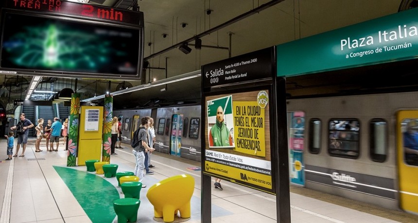  Los metrodelegados abrirán molinetes en la línea D 