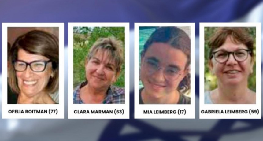  La emoción de los familiares y amigos tras la liberación de las cuatro rehenes argentinas 