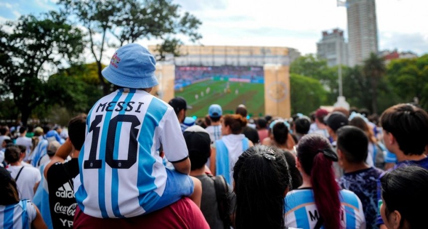  Pantallas gigantes para ver Argentina-Australia en varias ciudades del país 
