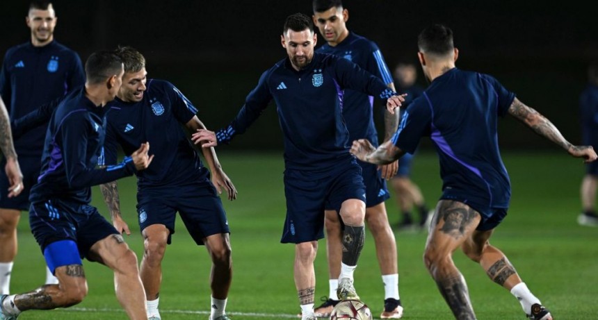  Con Di María y De Paul, Argentina completó la última práctica antes de la semifinal 