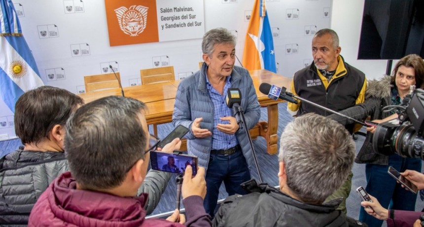  Refuerzan el operativo en Tolhuin para combatir los incendios forestales 