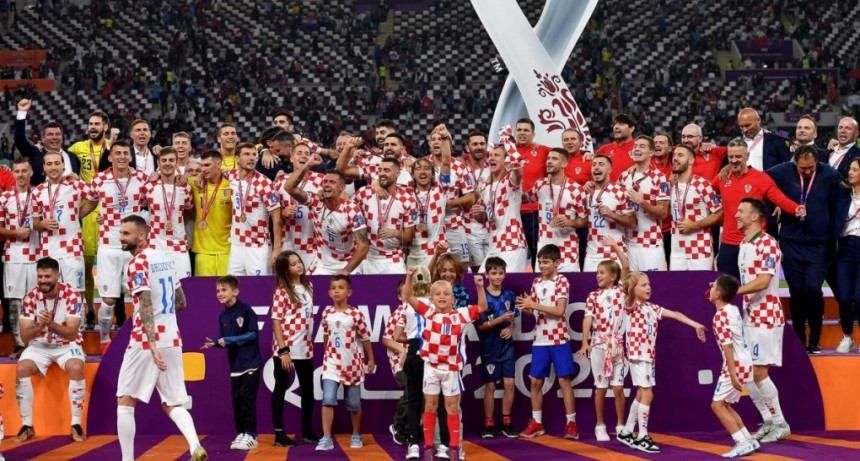  Croacia le ganó 2-1 a Marruecos y se quedó con el bronce del Mundial de Qatar 