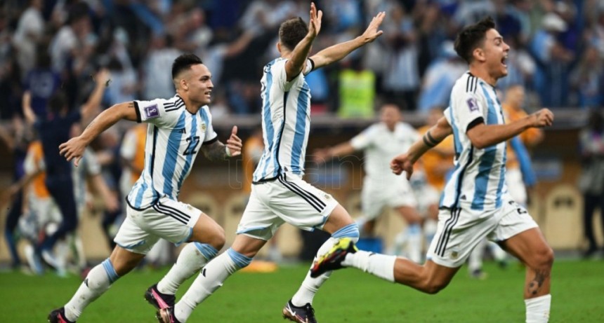  Los números del partido marcaron la vocación ofensiva de Argentina campeón 