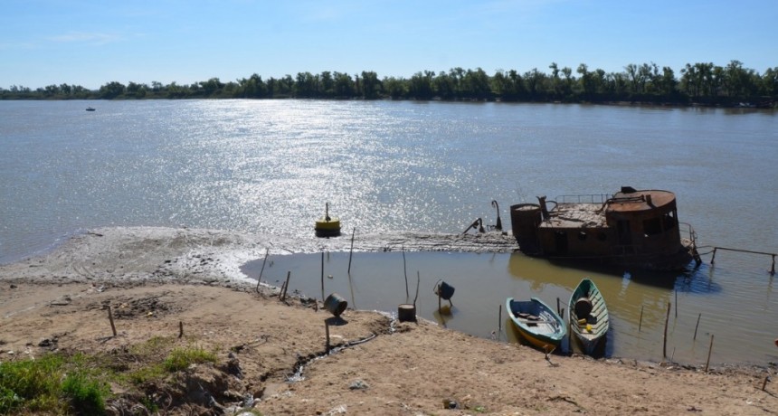  El río Paraná cierra el año con bajantes históricas en Entre Ríos 