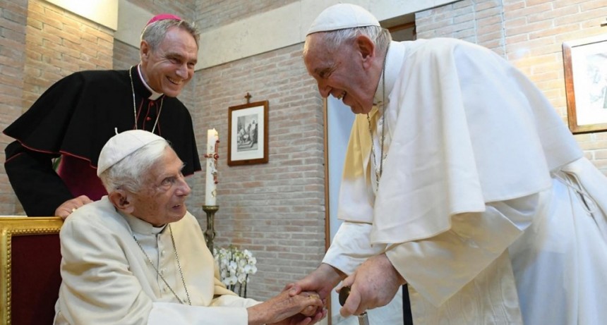  Se agravó el estado de salud del papa emérito Benedicto XVI 