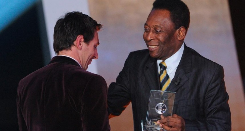  El día que Pelé condecoró a Messi como su heredero 