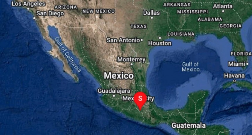  Un sismo de magnitud 5,7 sacudió la zona central de México 