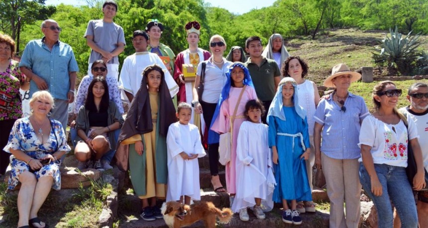  Lanzaron la 58° edición del pesebre viviente 