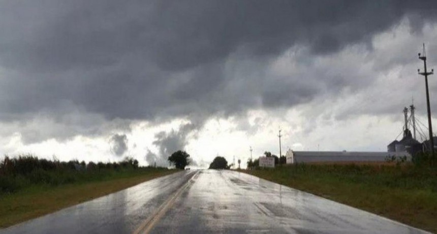  Alerta por tormentas fuertes para seis provincias del centro y este del país 