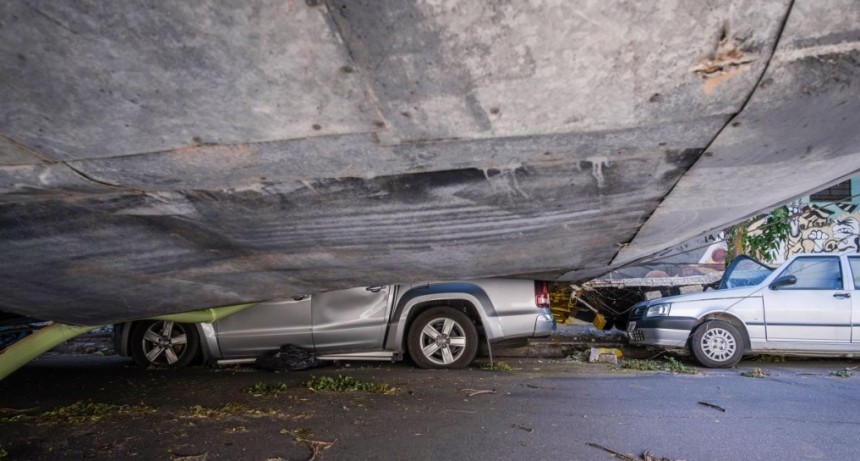  Tras el temporal, Kreplak informó que hay 5 heridos en terapia intensiva en Bahía Blanca 