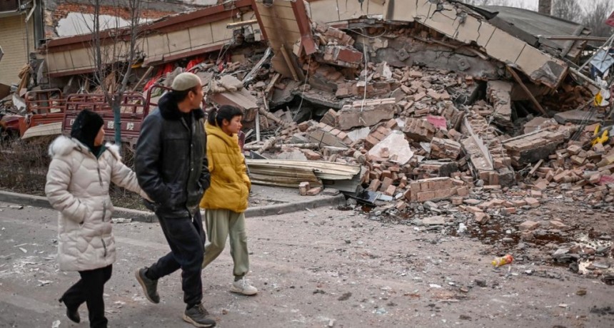  Potente terremoto en China: hay 118 personas muertas 