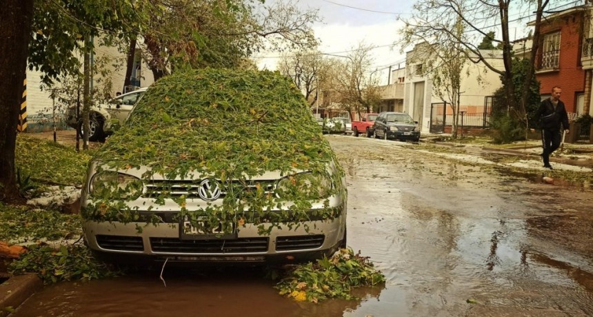  Hay alerta amarilla por tormentas en cuatro provincias 