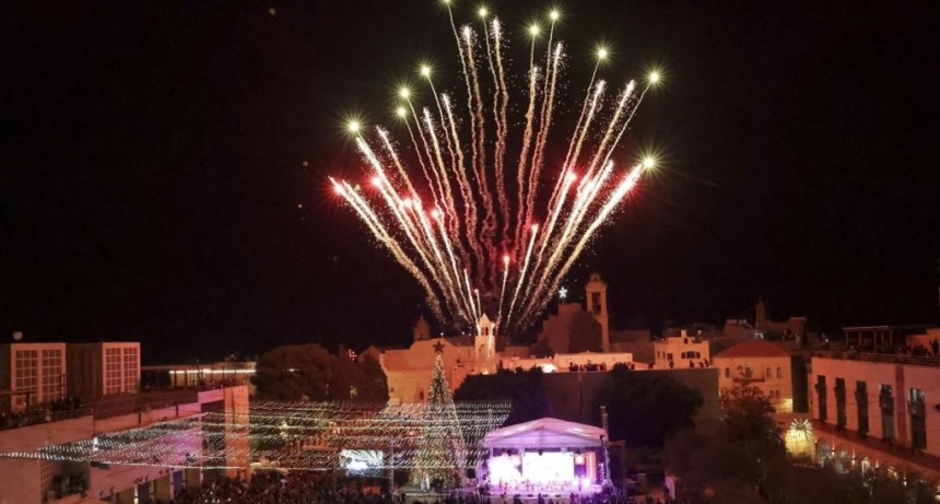  En Belén suspendieron los festejos de Navidad en solidaridad con los muertos en Gaza 