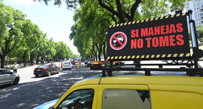  Se realizaron 3.134 controles de alcoholemia en CABA y 27 fueron positivos 